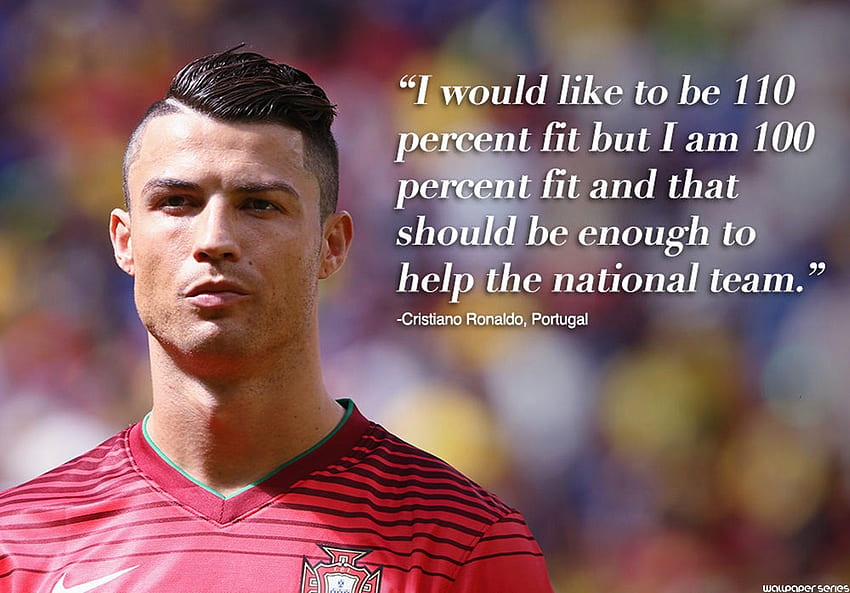 Cristiano Ronaldo Motive Edici, Cristiano Ronaldo Sözleri HD duvar kağıdı