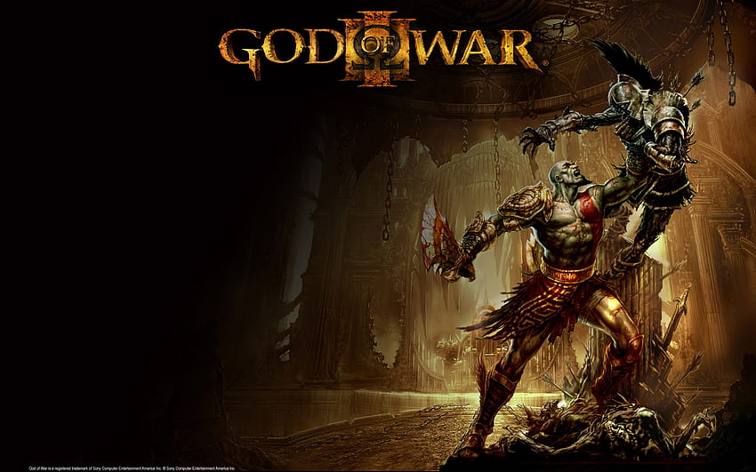 God Of War, kekuatan, aksi, video game, konsol, gelap, playstation Wallpaper HD
