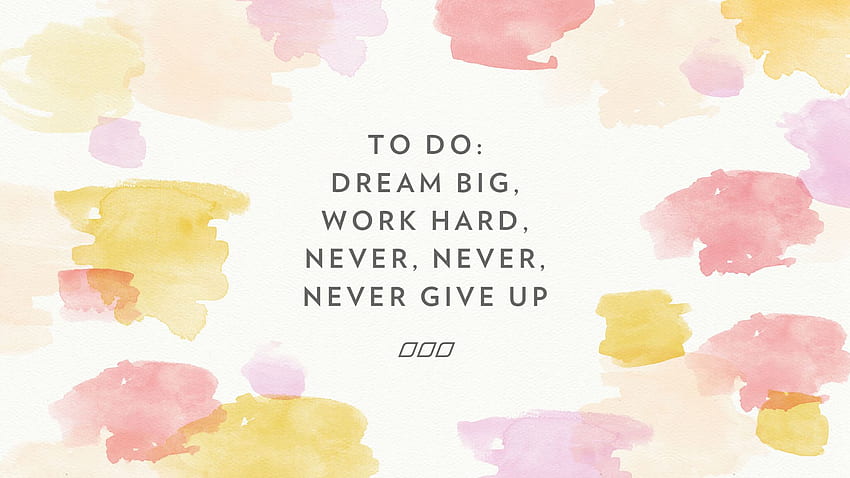 Motivation Pink iPhone - Work Hard Dream Big Pc - -, Dream Big Cute HD wallpaper