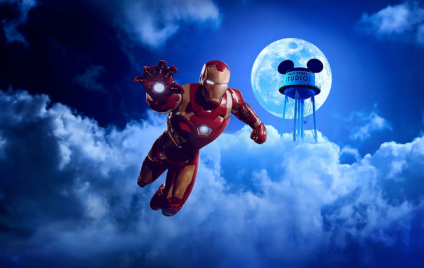 Avengers: Age of Ultron, iron man, flight, clouds HD wallpaper