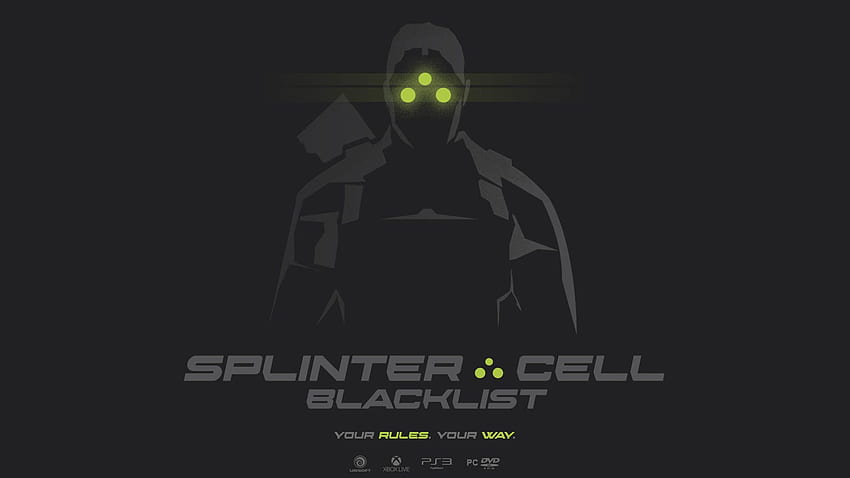 Splinter Cell Chaos Theory, Splinter Cell на Tom Clancy HD тапет
