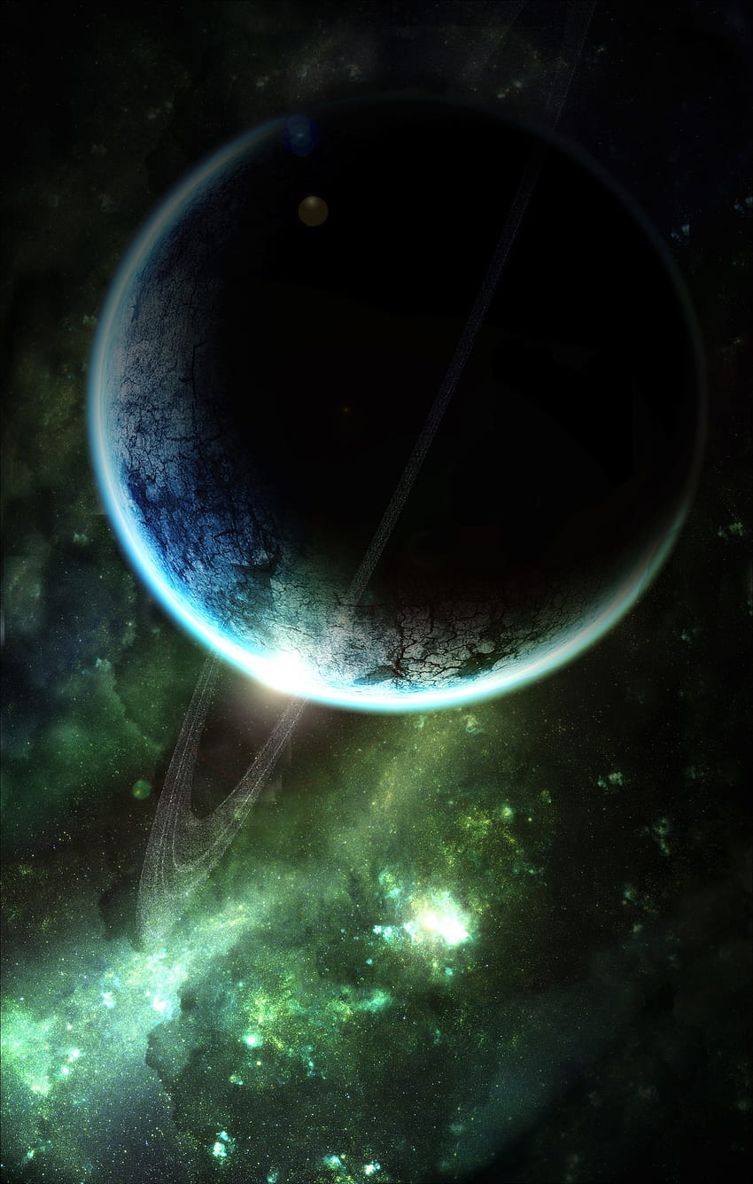 Universe, Planet, Saturn, Open Space HD phone wallpaper