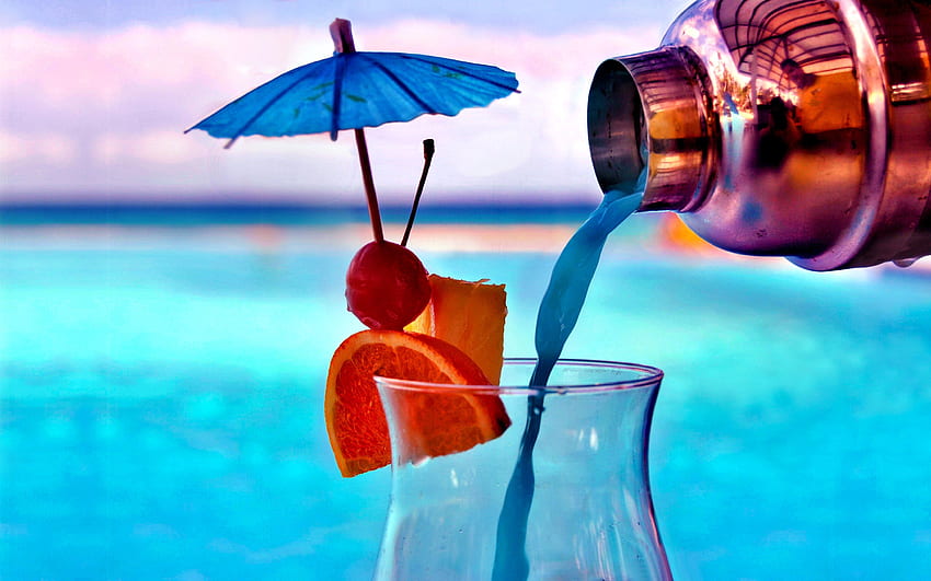 Summer Fruit Cocktails, Tropical Drink HD wallpaper | Pxfuel