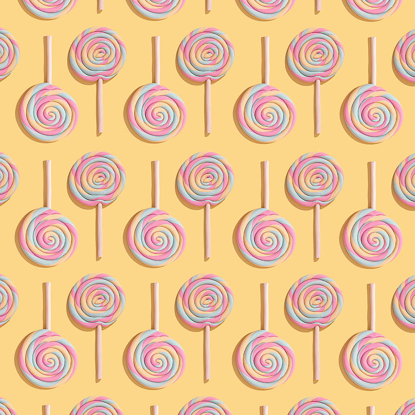 Food Pattern Lollipop Sweetness Hd Phone Wallpaper Pxfuel