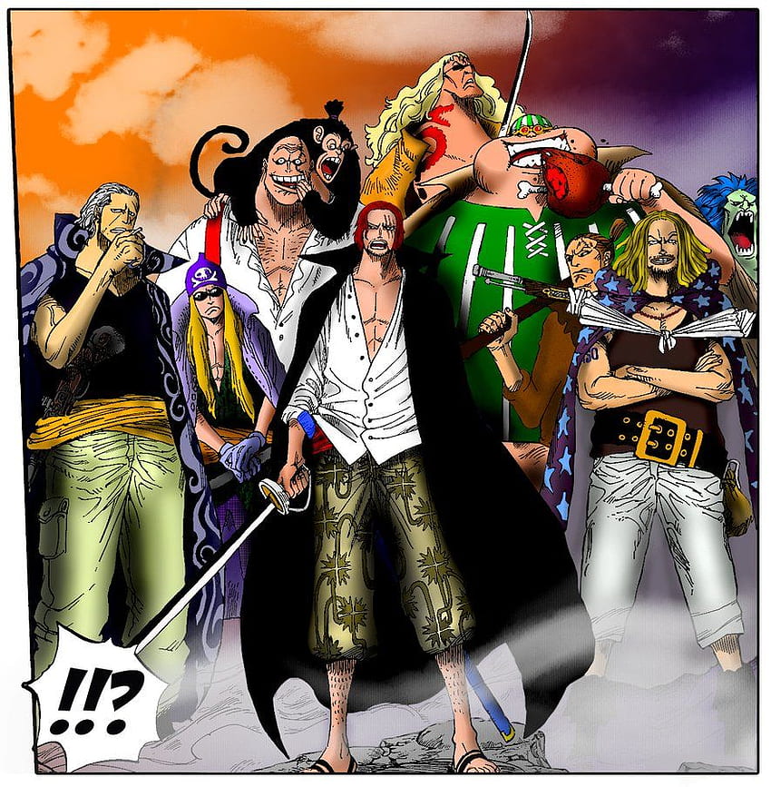Anime One Piece: One Piece Shanks Crew Cinema, Akagami No Shanks HD phone wallpaper
