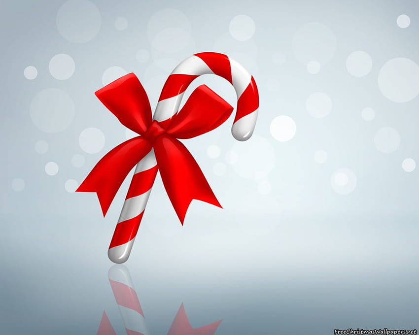 Christmas Candy Cane, Silver, Candy, Christmas, Cane, Background, With HD wallpaper