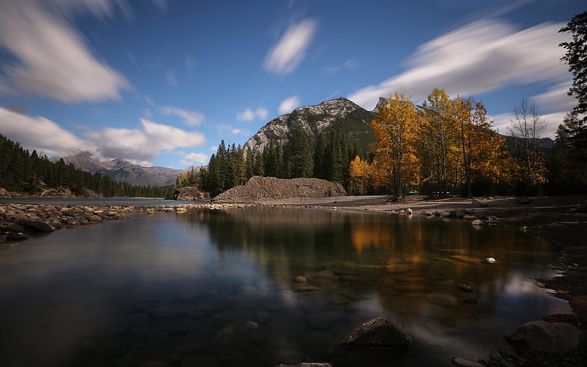 Banff-Nationalpark, Banff, Natur, Nationalpark, See HD-Hintergrundbild