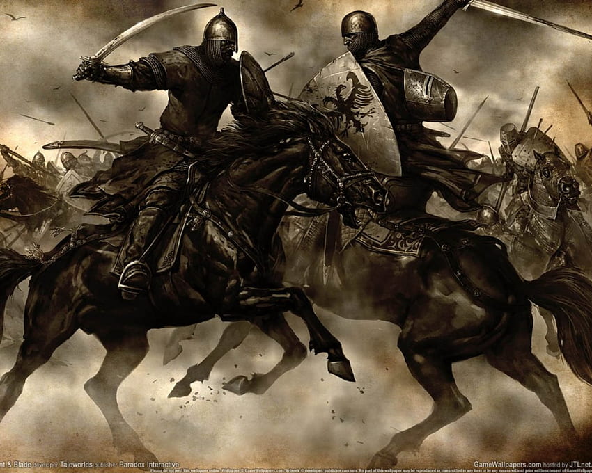 Mount & Blade, cheval, bataille, jeu, épique, mount n blade, guerrier, guerre Fond d'écran HD