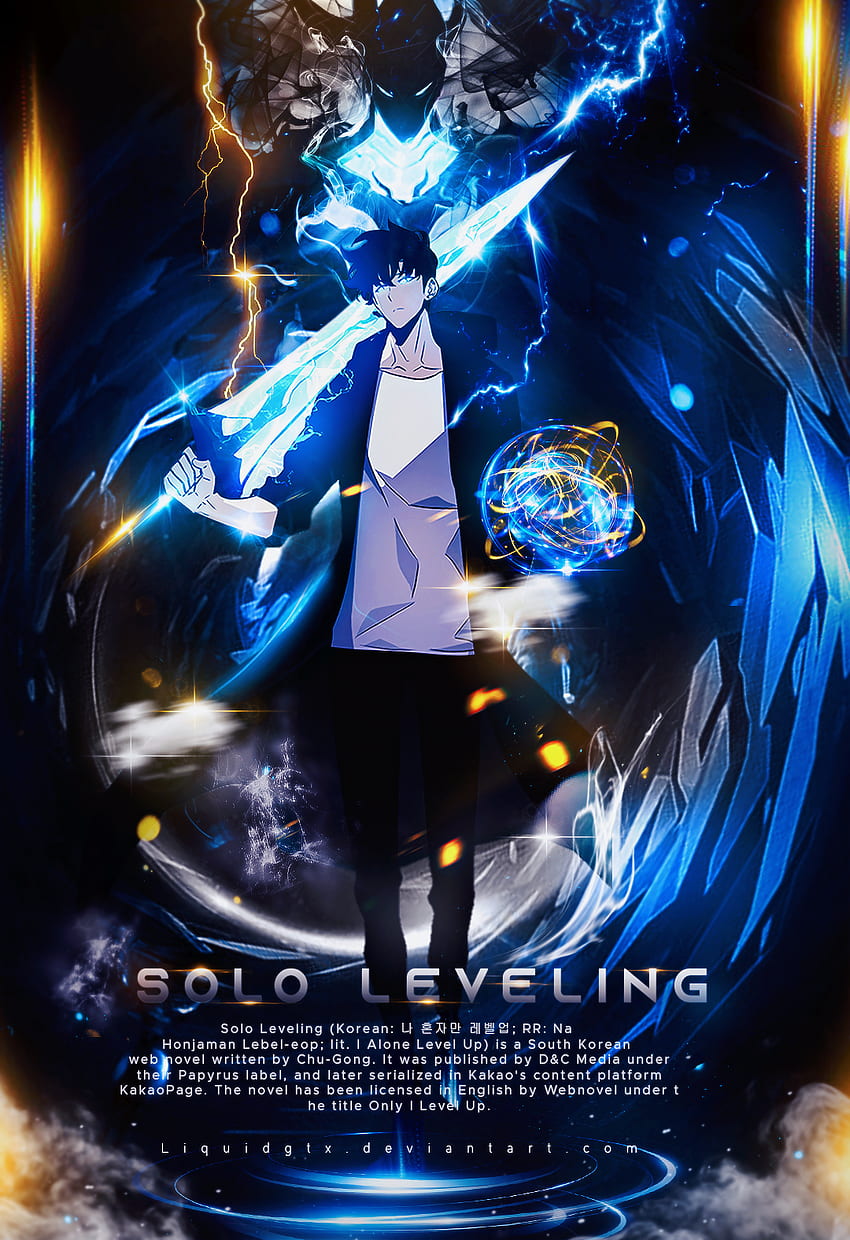Ide Leveling Solo di tahun 2021. solo, leveling, anime, Level Up wallpaper ponsel HD