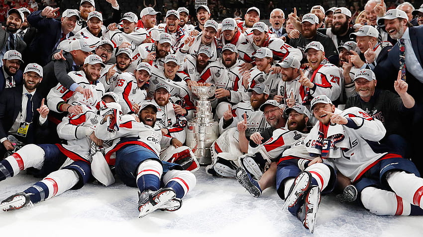 Stanley Cup-Feier der Washington Capitals in Cool Capitals HD-Hintergrundbild