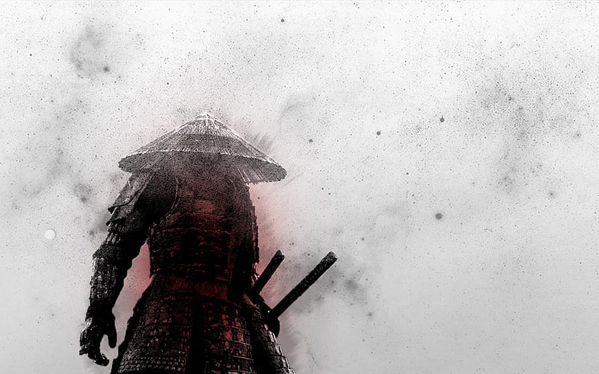 Samurai Warrior Mask 22199, Samurai Steampunk HD wallpaper