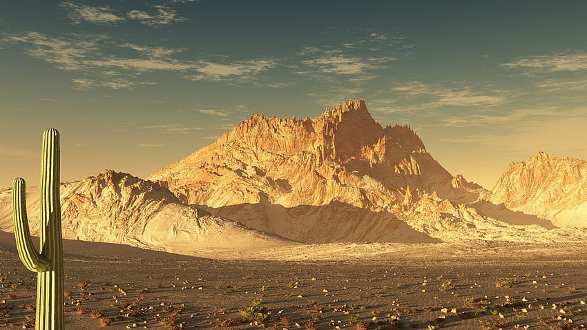 nature, Desert, Mountain / and Mobile Background, Desert Mountains HD wallpaper