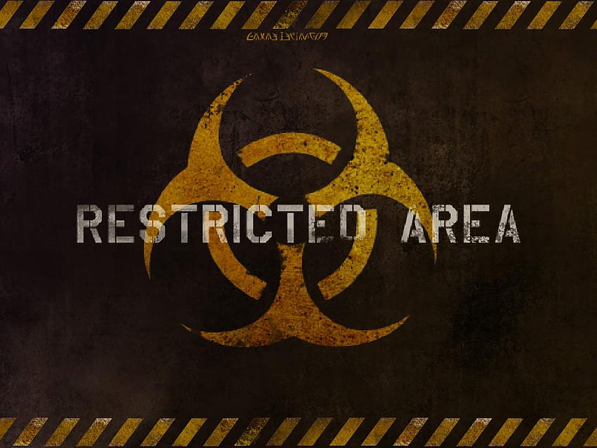 Restricted Access, Restricted Area HD wallpaper