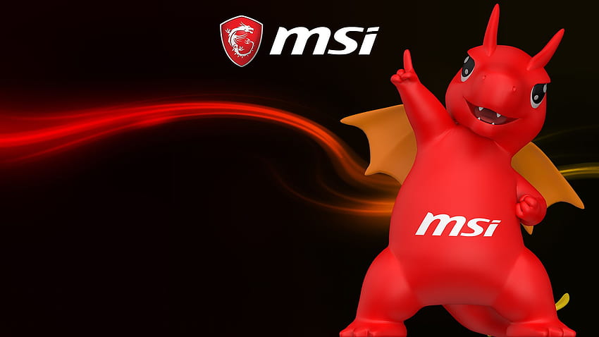 MSI Gaming (30 + Background ), Black and Red Dragon Gaming HD wallpaper