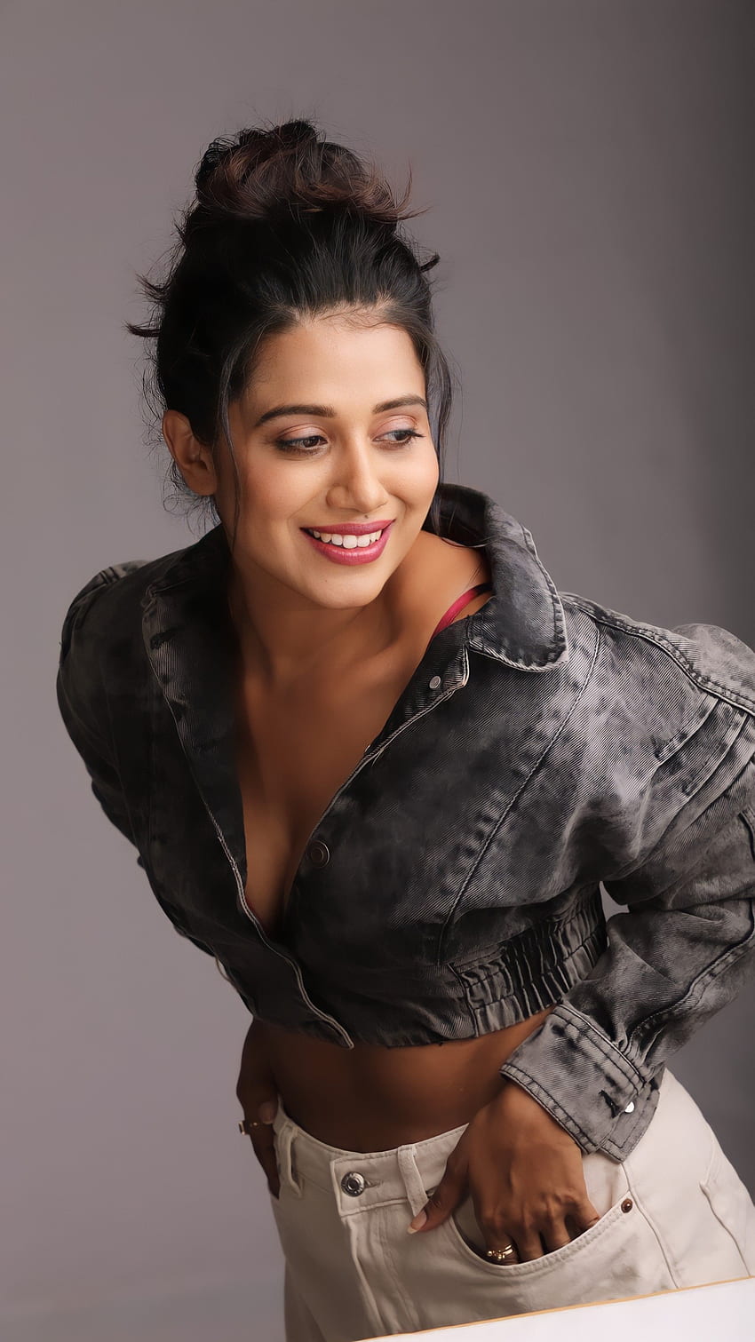 Shilpa manjunath, tamil actress HD phone wallpaper