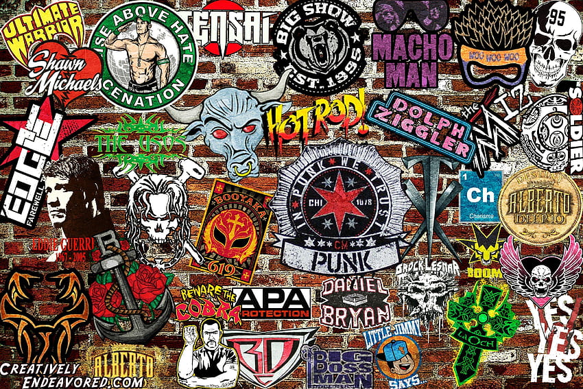 Stickerbomb, Bom Stiker Marvel Wallpaper HD