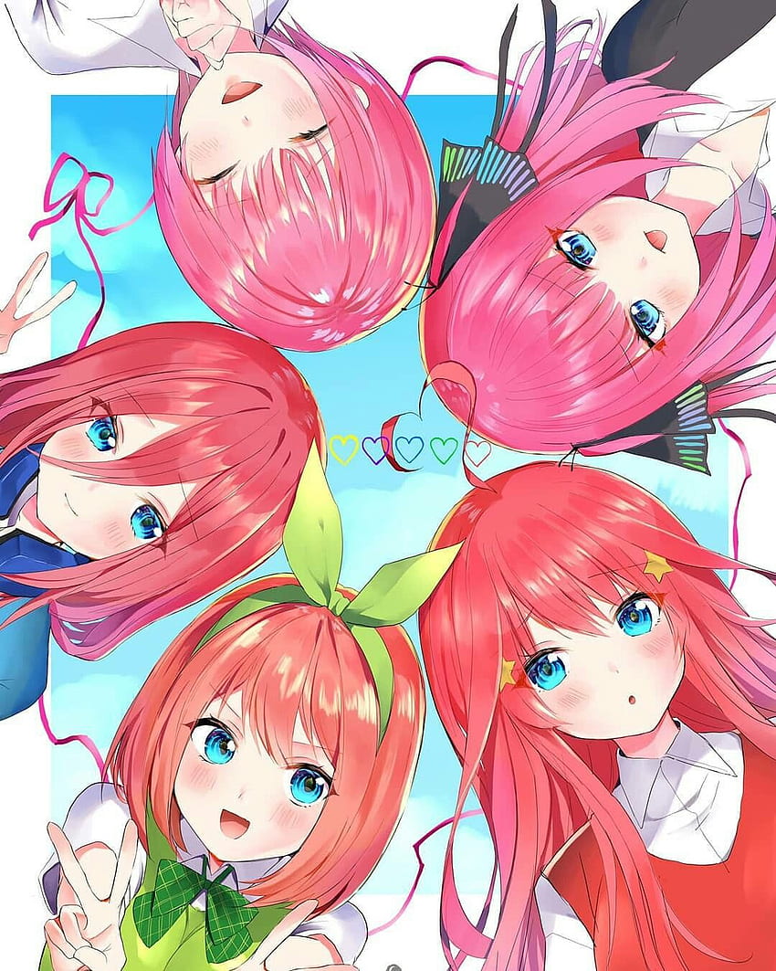 LAS QUINTILLIZAS, anime HD phone wallpaper
