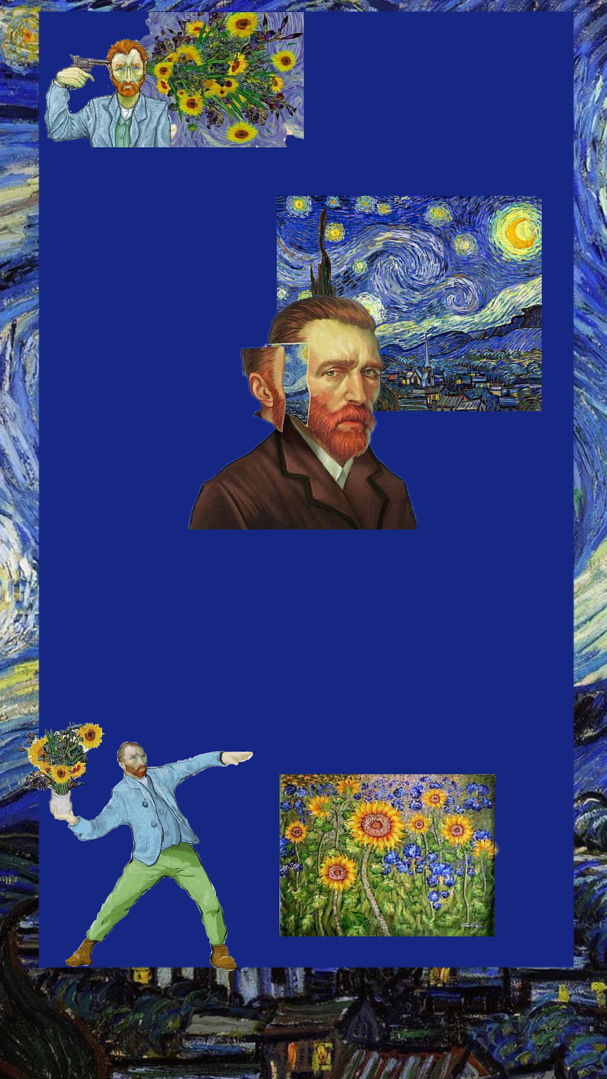 Ван Гог, живопис, изкуство HD тапет за телефон