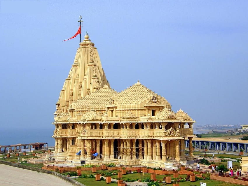 Tempio di Somnath, Tempio di Dwarkadhish Sfondo HD