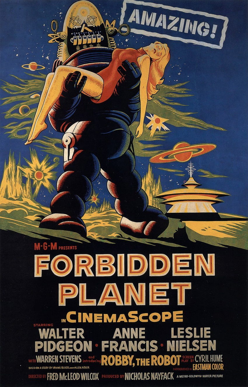 Il pianeta proibito (1956) - Fred M Sfondo del telefono HD
