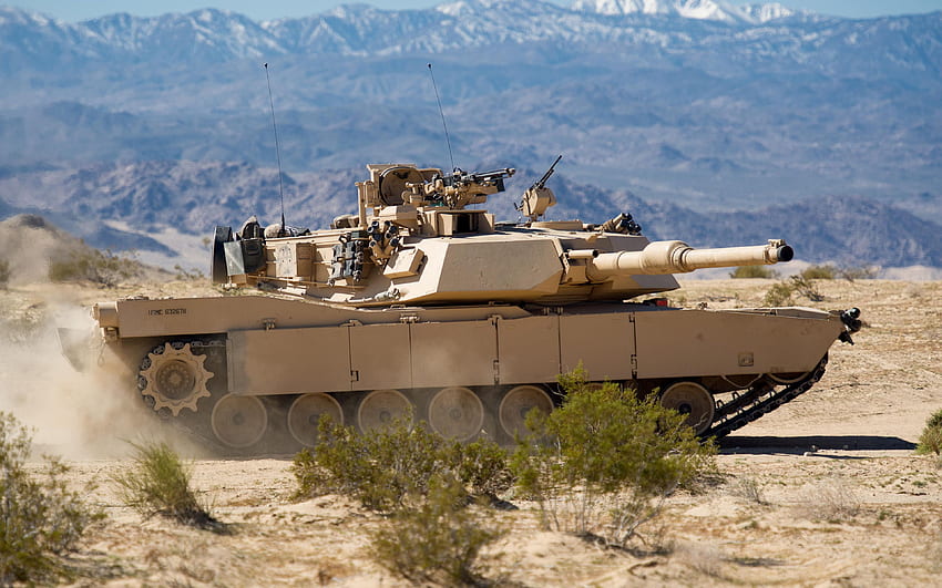 M1A1 Abrams, American battle tank, the United, American Modern Battle HD wallpaper
