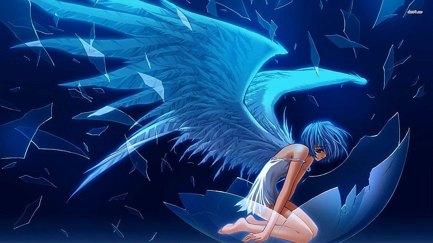 Anime Manga Desenho Anjo, anjo, roxo, manga, papel de parede do