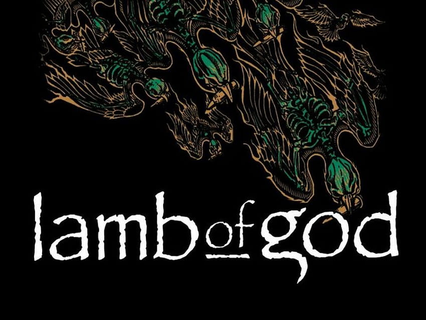 Lamb of God Ashes Of the Wake, musique, oiseau, réveil, agneau de dieu, heavy metal Fond d'écran HD