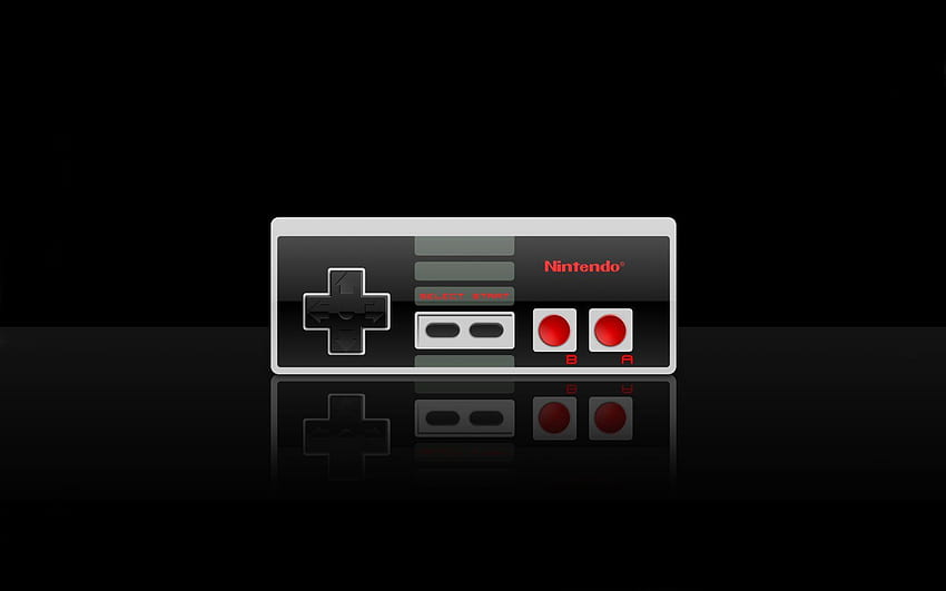 Nintendo Entertainment System and Background, Nintendo Console HD wallpaper