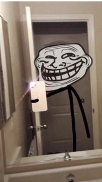 Troll Face HD Wallpaper - Vibrant Meme Background by robokoboto