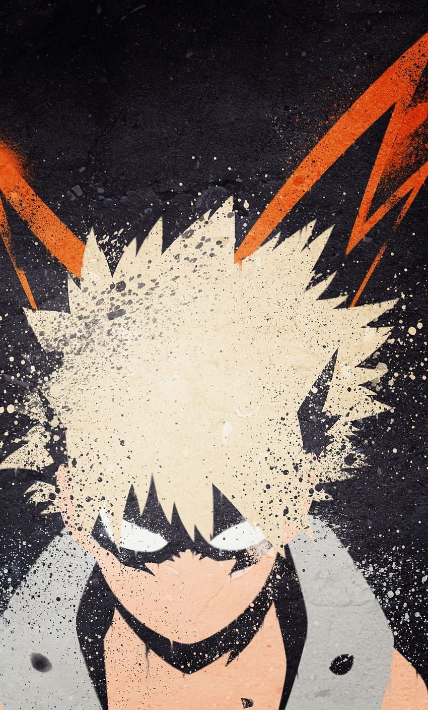 My Hero Academia Katsuki Bakugou Art iPhone 6 plus, My Hero Academia ...