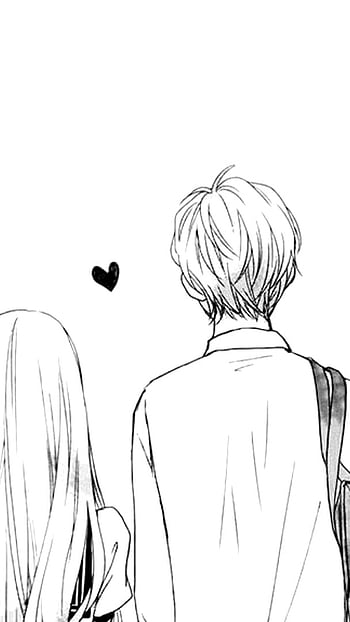 Anime Sad Love Drawing  Drawings Of Boy And Girl Hugging   Sad Anime  Girl Black and White HD phone wallpaper  Pxfuel