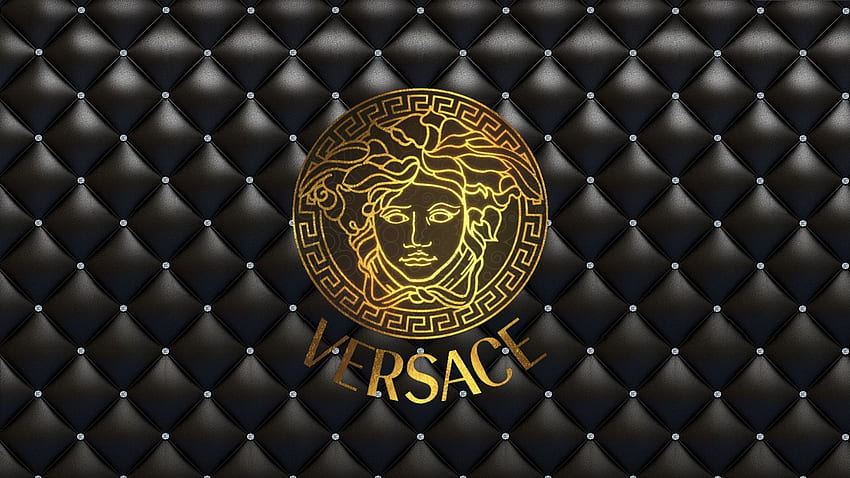 de versace. Versace, logotipo de Versace fondo de pantalla