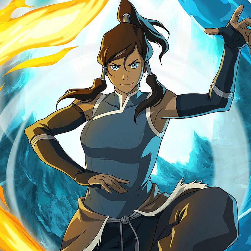 Preview the legend of korra, avatar legend of the corre, girl, magician HD phone wallpaper