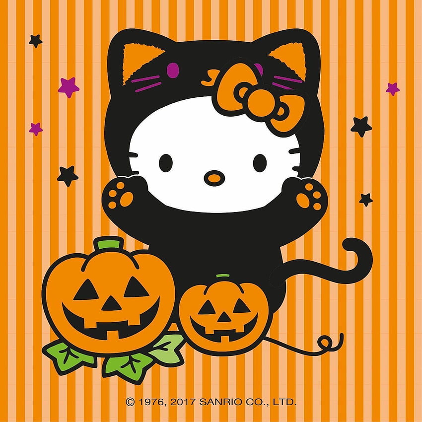 Cute Hello Kitty Halloween, Sanrio Halloween HD phone wallpaper
