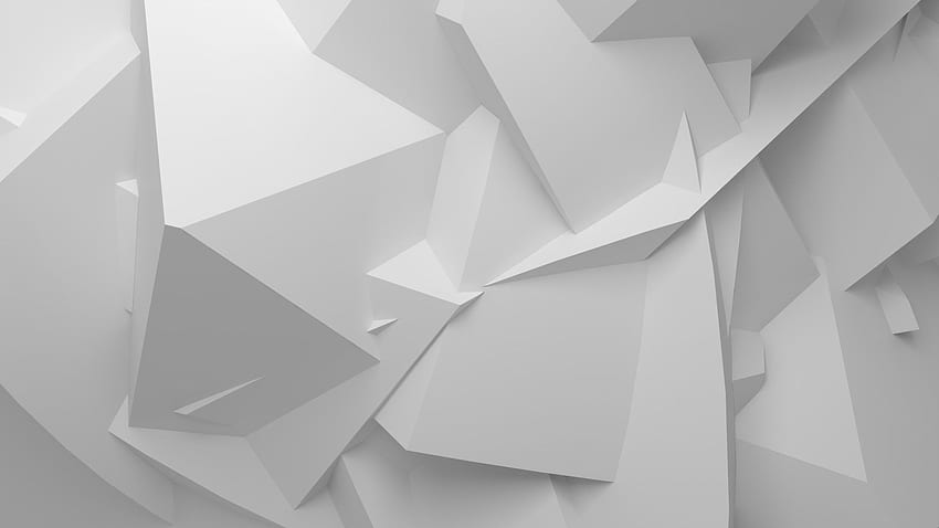 White Abstract Background For Five Star, White Abstract Triangle HD ...
