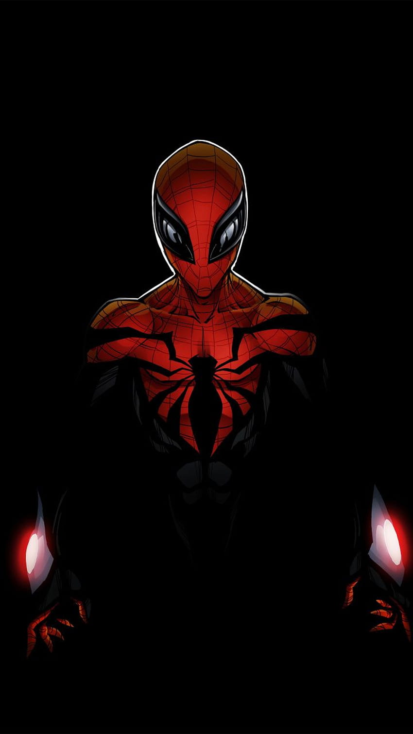 Zasoby Spider-Mana Społeczność Mi Xiaomi, Red Spider-Man Tapeta na telefon HD