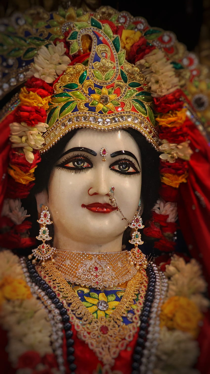 Radha Rani, Liebe, Krishna, Darshan, Spirituell, Mahadev HD-Handy-Hintergrundbild