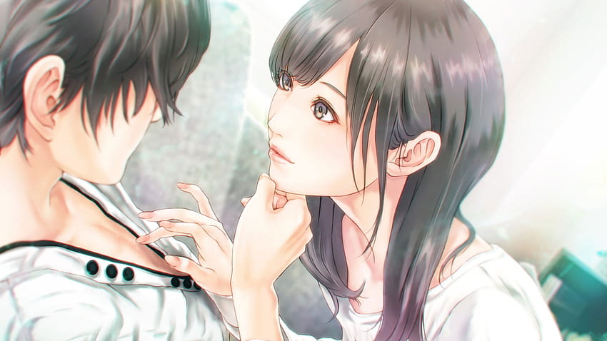 Anime couple 1080P, 2K, 4K, 5K HD wallpapers free download