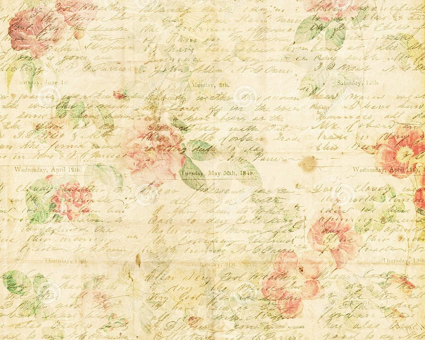 vintage writing background vintage paper [] for your , Mobile & Tablet. Explore Shabby Chic Vintage Style. Shabby Chic for Walls, of Shabby HD wallpaper