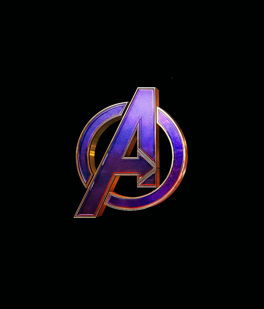 Avengers: Endgame, film, logo wallpaper ponsel HD