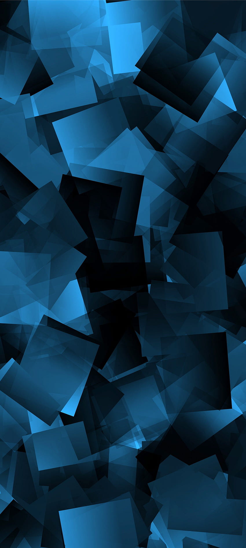 Abstract for Realme X3 - 09 - Blue 3D Squares - . . High Resolution, 1080x2400 Abstract HD phone wallpaper