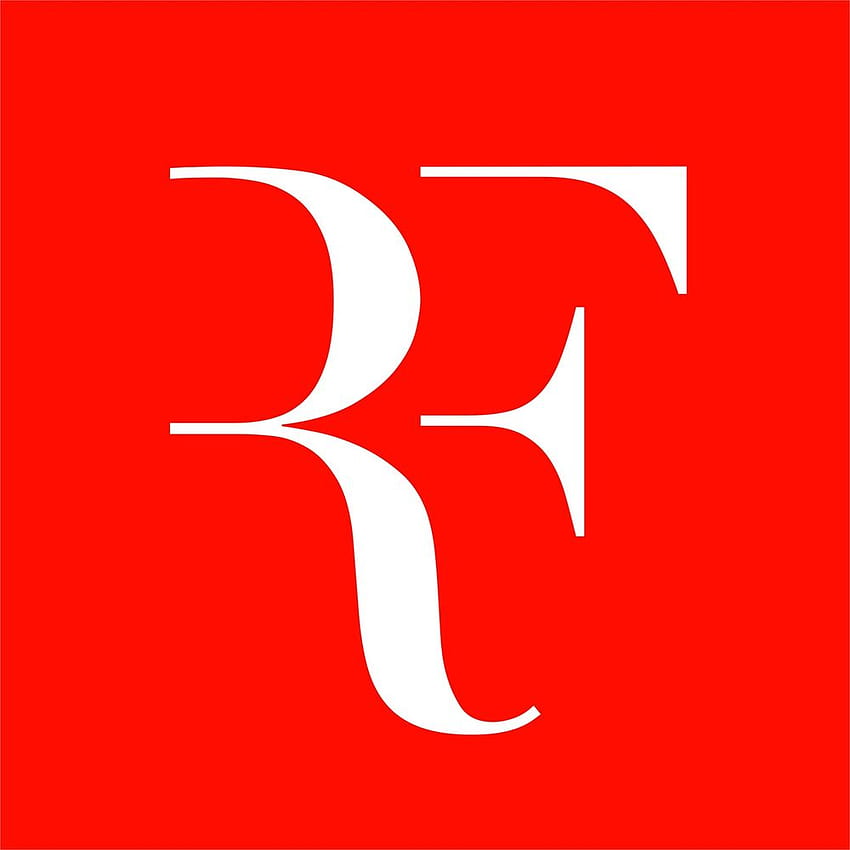 Лого на Роджър Федерер Rf HD тапет за телефон