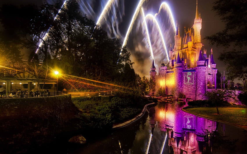 Magical Disney Fireworks Show Mac HD wallpaper