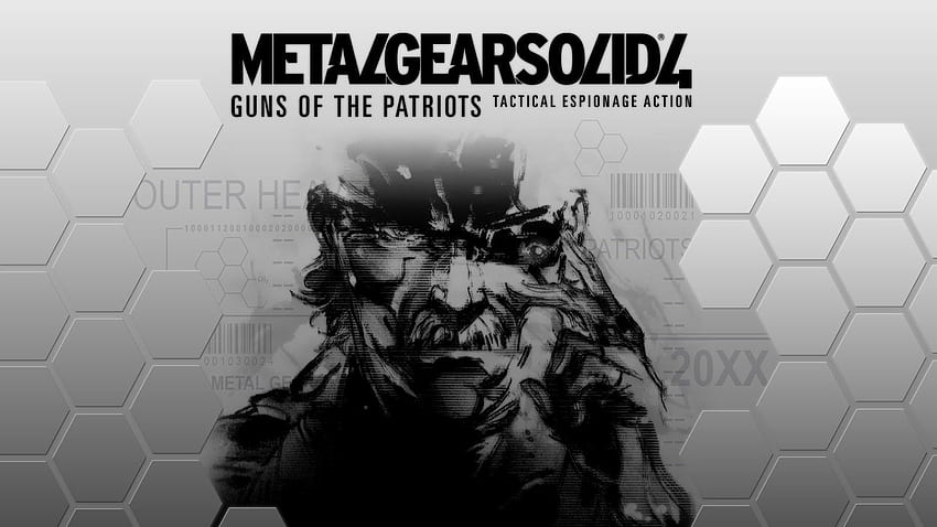 Metal Gear Solid 4 - Metal Gear Solid 4 Pistolets Des Patriotes Ost Fond d'écran HD