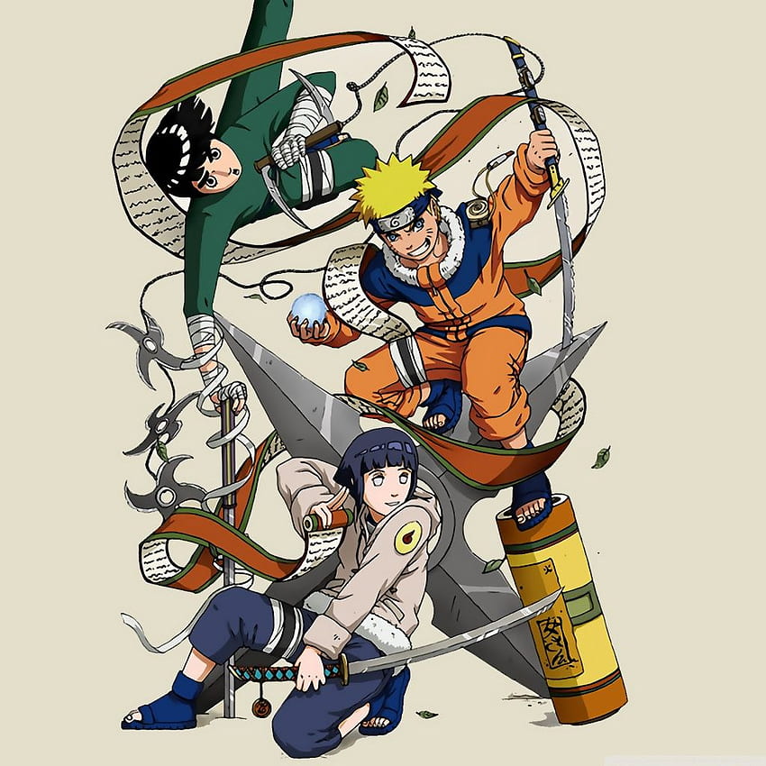Naruto Hyuuga Hinata et Naruto Uzumaki ❤, Naruto Pomme Fond d'écran de téléphone HD
