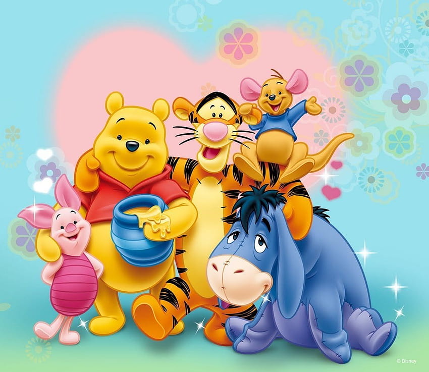 Pooh e a turma. Winnie the pooh, Winnie the poo, Winnie the pooh, Disney Winnie the Pooh papel de parede HD