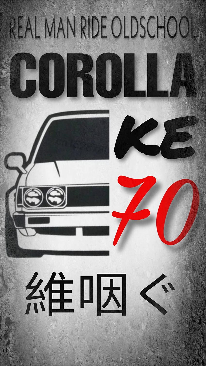 トヨタ カローラ Ke70、automotive_design、motor_vehicle HD電話の壁紙