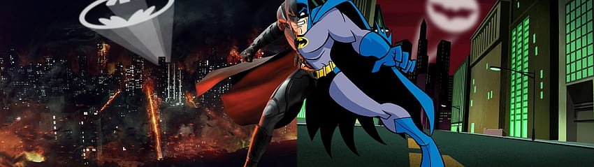 Tela de monitor duplo batman comics hA. . 514374, tela dupla de super-herói papel de parede HD