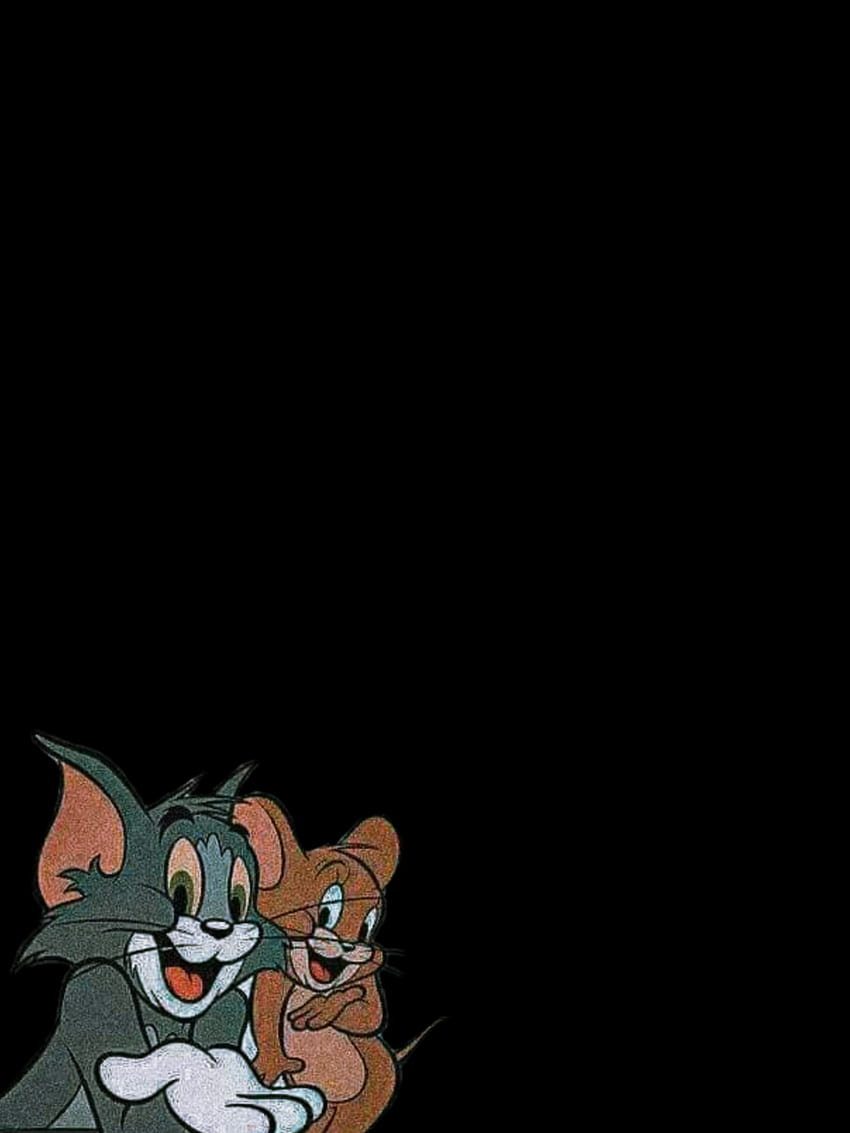 Tom i Jerry, wąsy, sztuka Tapeta na telefon HD
