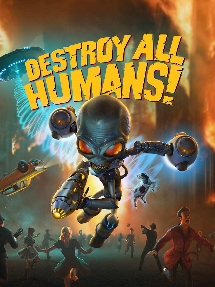Destroy All Humans Game Resolution , Games , , and Background HD phone wallpaper
